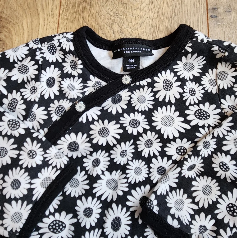 9m Girls Victoria Beckham Floral Romper